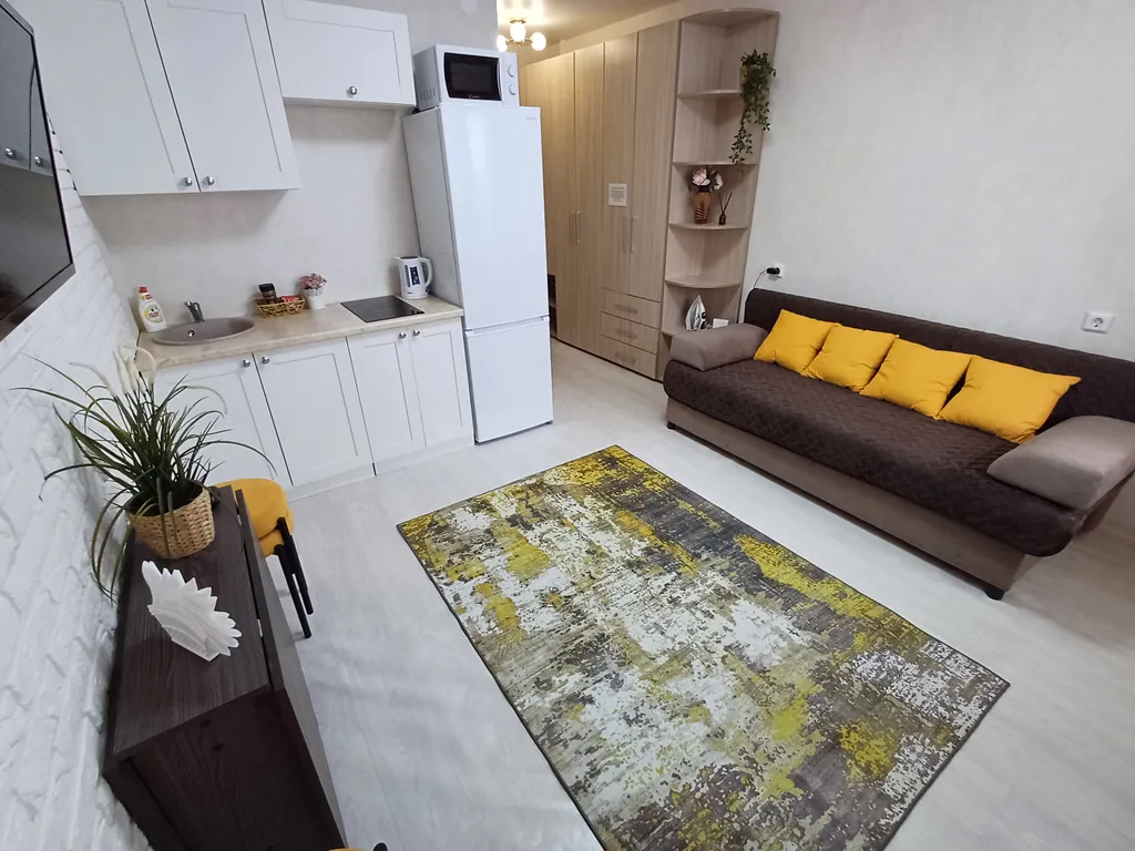 Уютные апартаменты-студия на Кораблестроителей