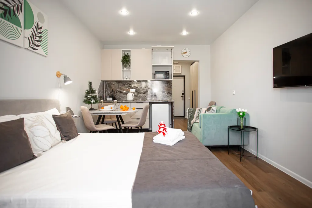 УК Атмосфера Квартира Высота с видом на горы