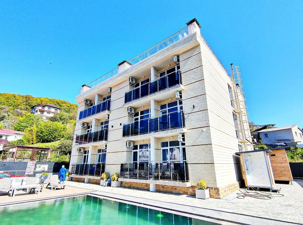 Номер с видом на море в отеле Аурия Морето