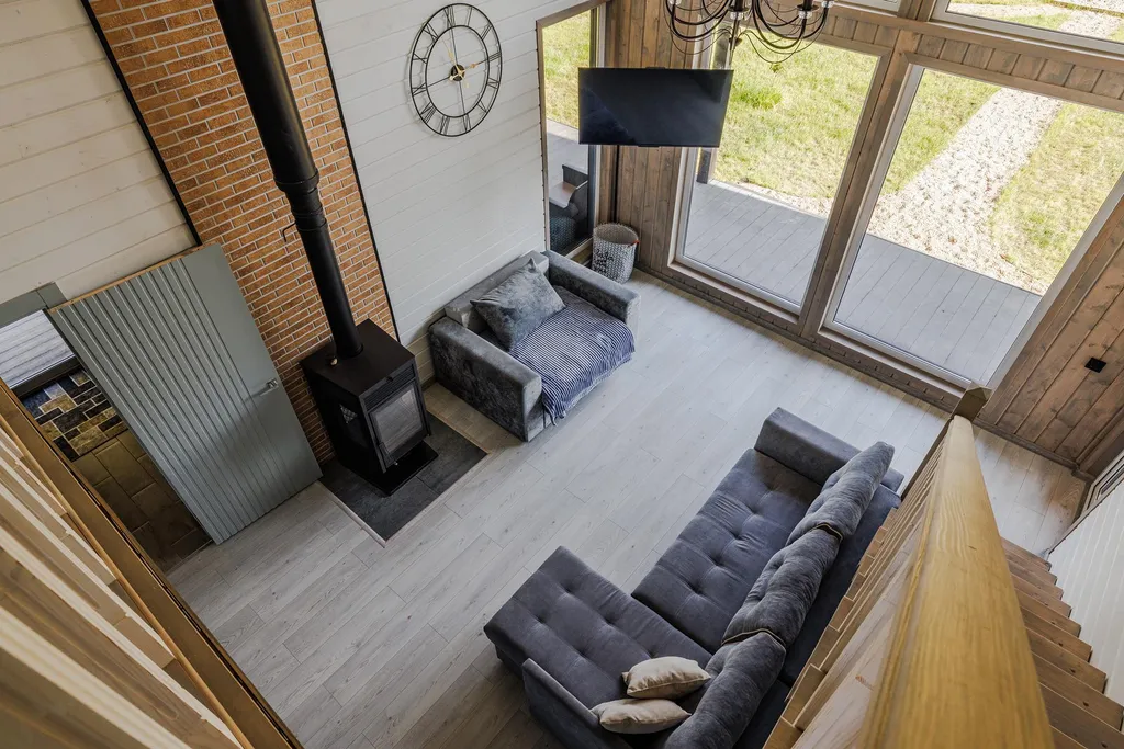 Дом шале с сауной