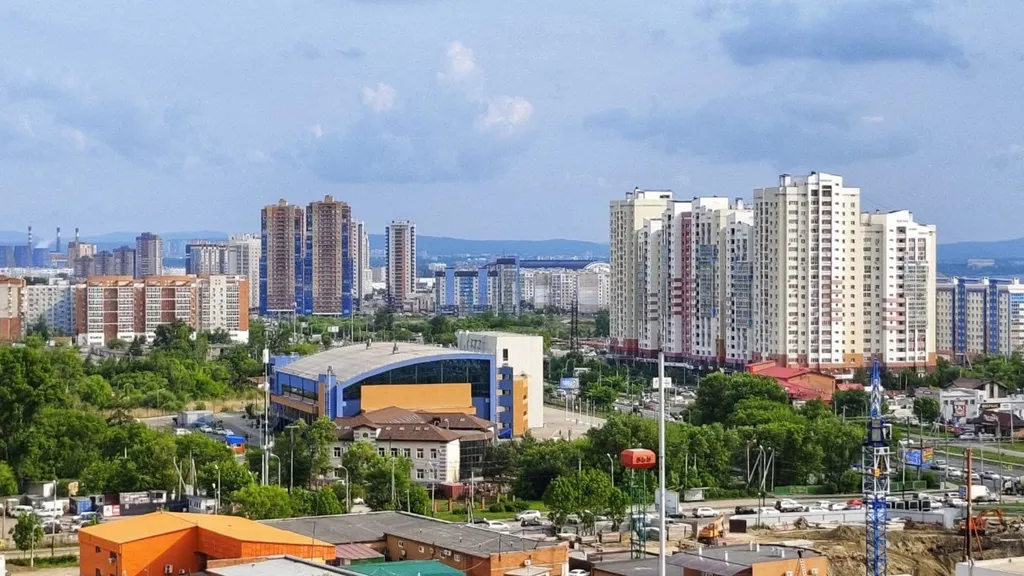 Квартира Апартаменты Виктория с видом на Амур — Хабаровск