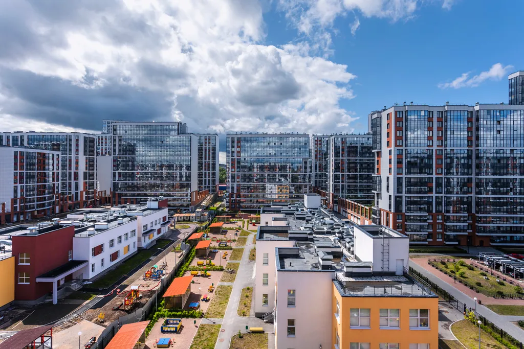 Облака 19 этаж, центр, мосты, Нева, парковка рядом — Видовая квартира