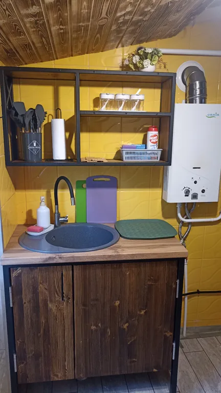 Домик с дизайнерским интерьером