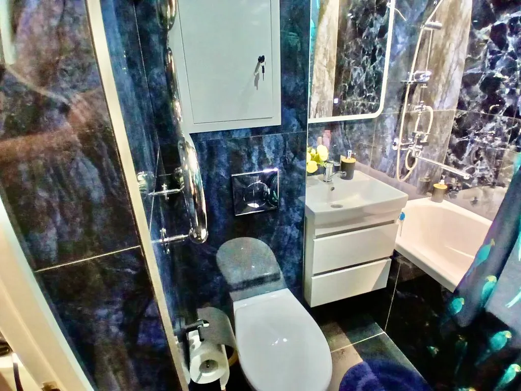 Современная квартира с новым дизайнерским ремонтом