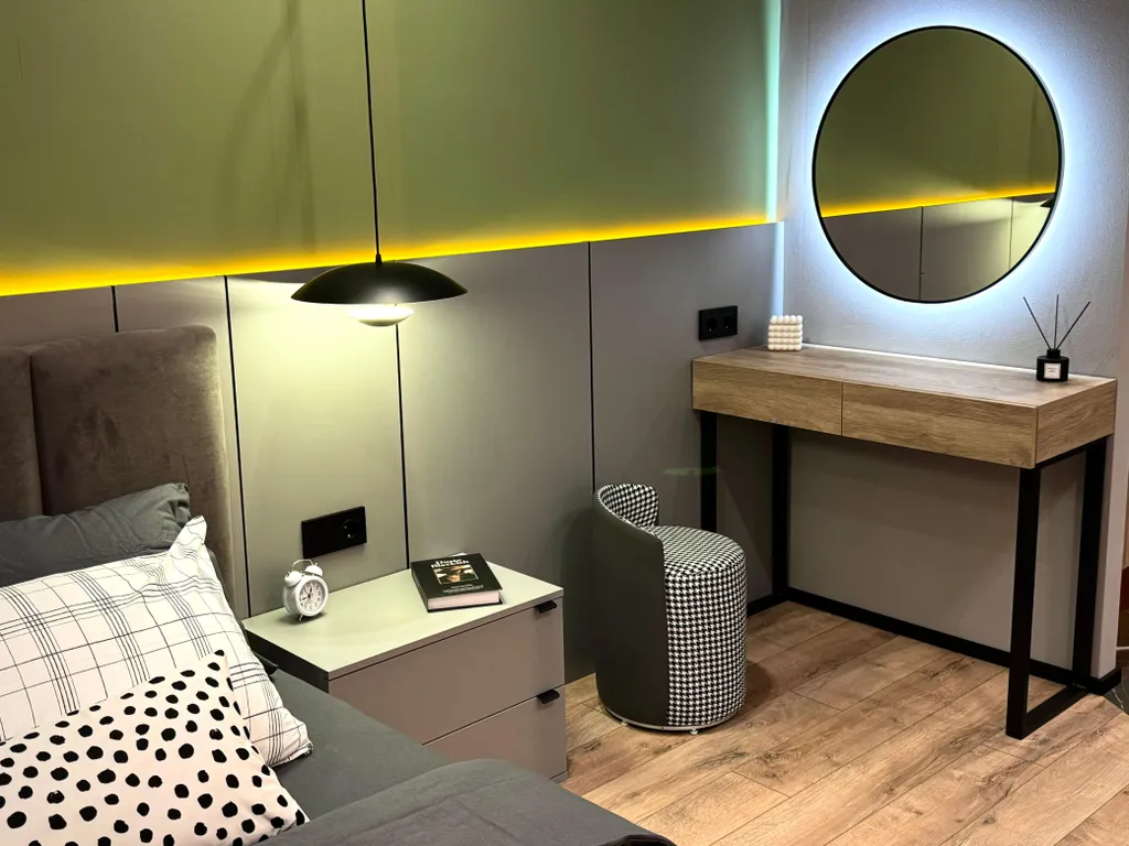 Абсолютно новая однокомнатная квартира с видом на город