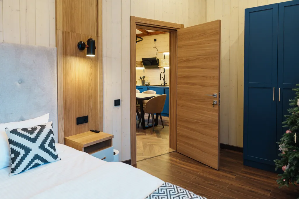 ШАЛЕ №8 (1-ЭТАЖ)  60м² до 6 мест