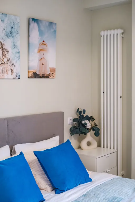 Просторная квартира на берегу моря