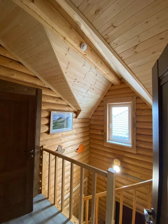 Экологический дом - сруб на побережье Балтийского моря