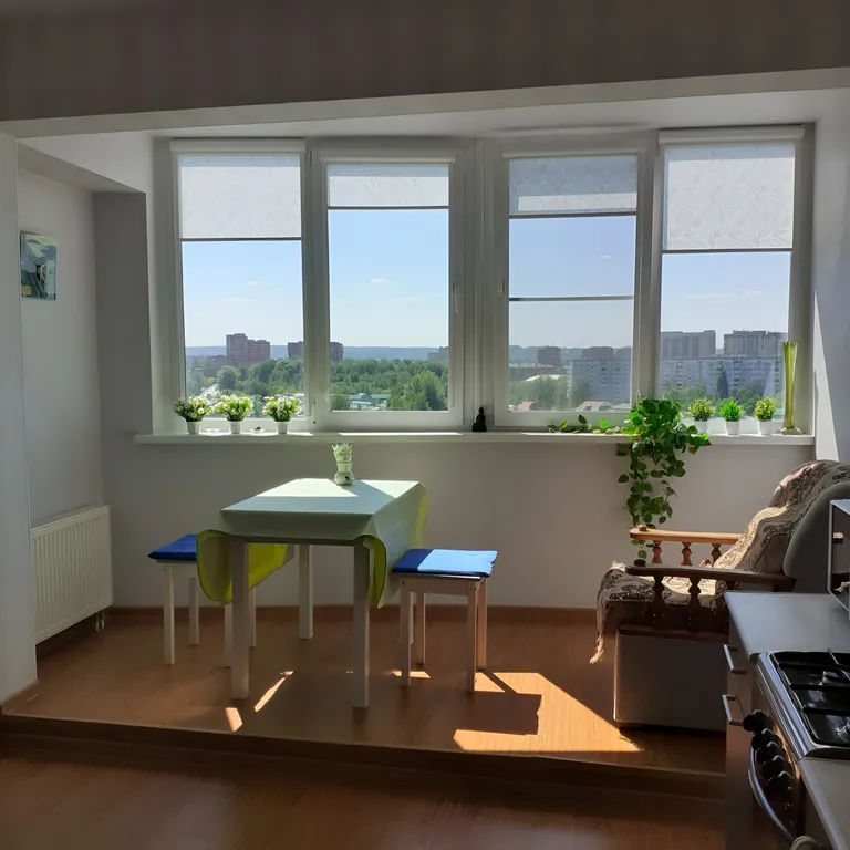 По-домашнему уютная квартира с панорамным видом на город — аренда посуточно в Дмитров