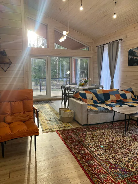 Гостевой дом у леса с чаном и сауной