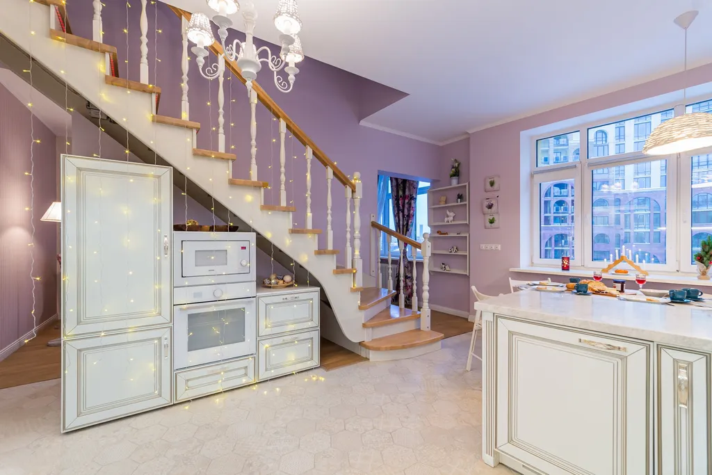 Квартира Апартаменты двухэтажные в стиле provance — Москва