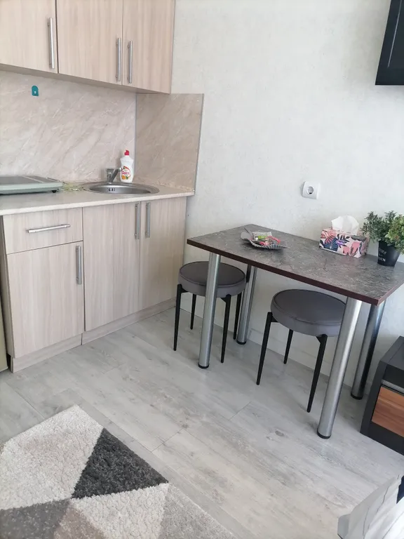 Квартира Квартира Уютная студия в пастельных тонах с панорамным видом на город — Краснодар