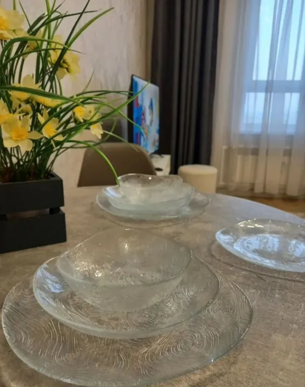 Двухкомнатная квартира на рассвете