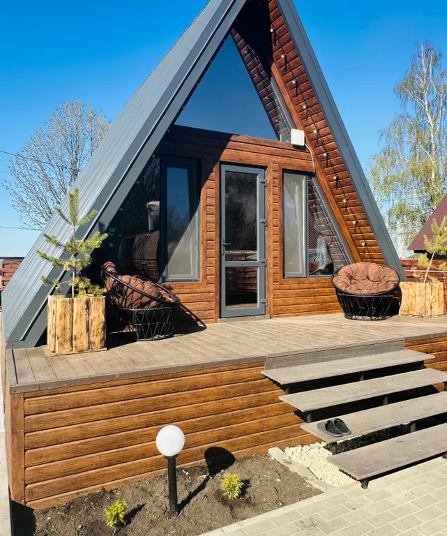 Уютный домик с баней и сибирским чаном