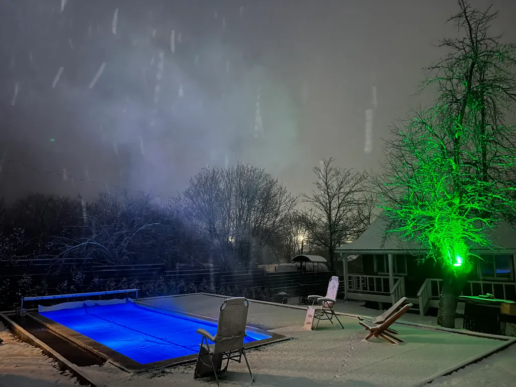 Домик с бассейном в горах Адыгеи