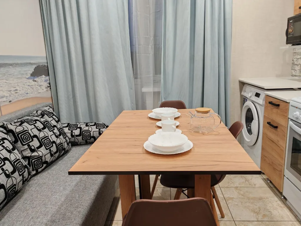 Уютная квартира с видом на город с дизайнерским ремонтом