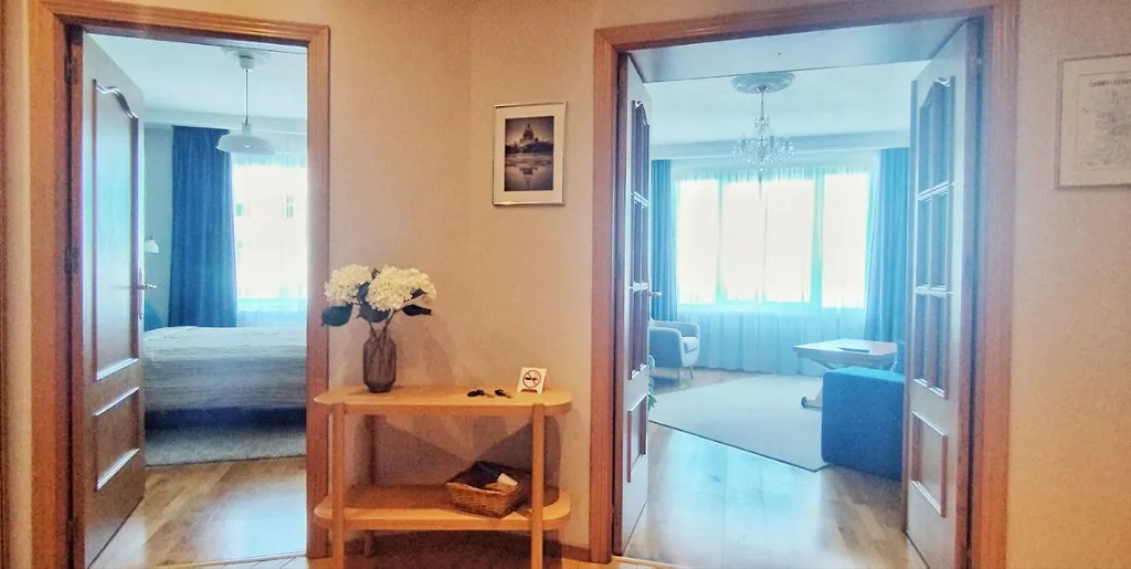 Квартира Квартира Апартамент с шикарным видом на Неву — Санкт-Петербург