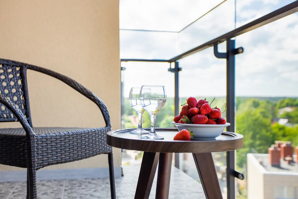 Двухкомнатные апартаменты с видом на море