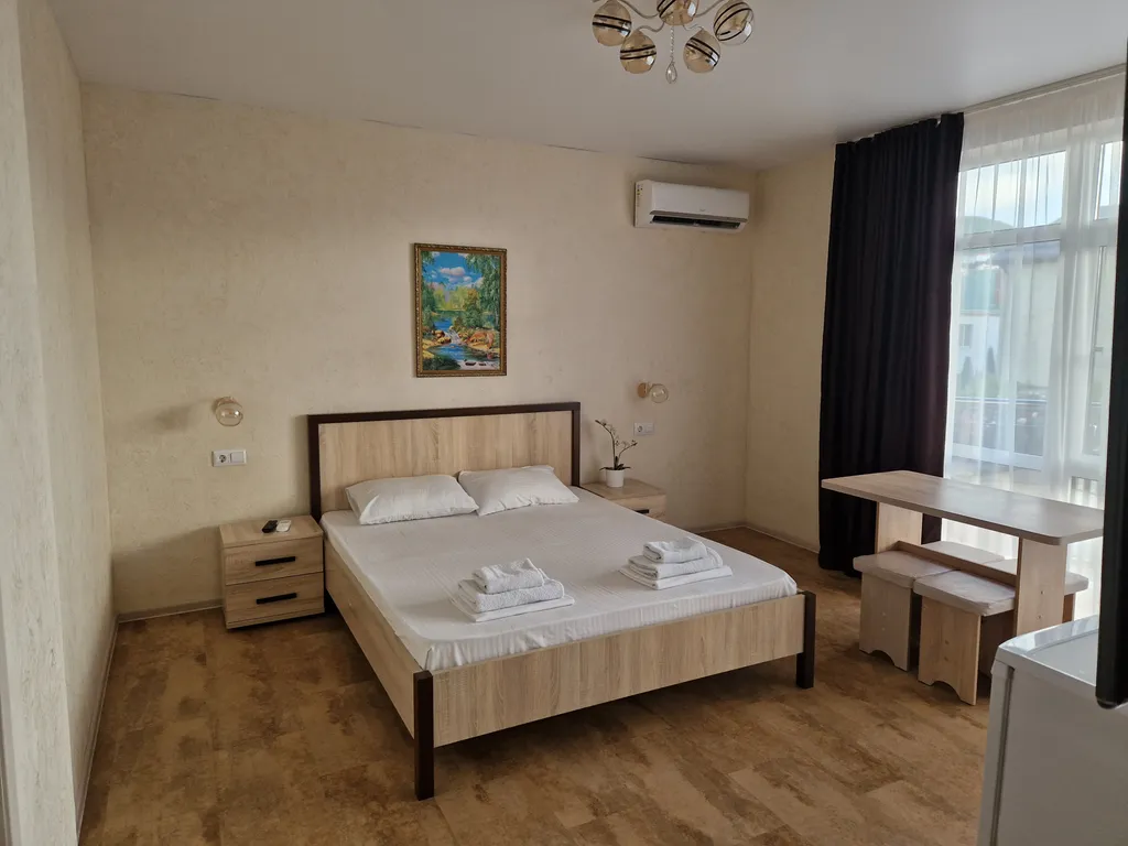 Комфортабельный номер с балконом-террасой и кухней