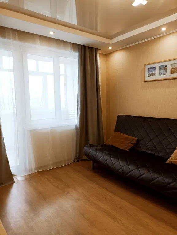 Двухкомнатная квартира с красивым видом на город