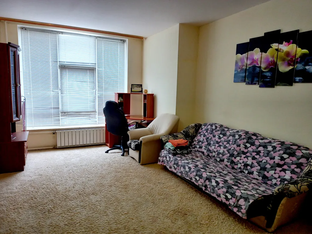 Просторная однокомнатная квартира в центре города