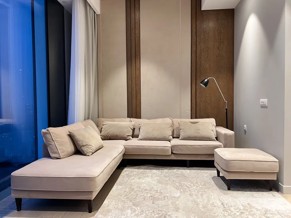 Угловой апартамент в Москва сити