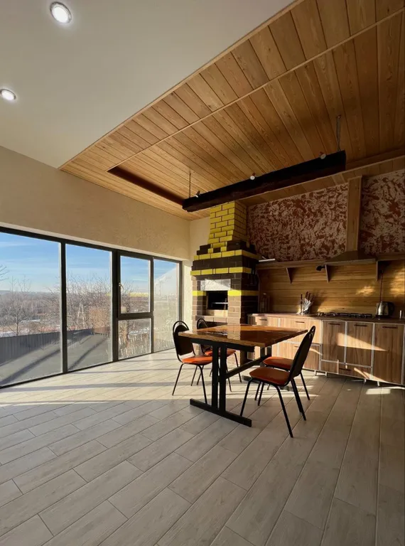 Коттедж с баней, чаном, камином – панорамный вид на Пензу