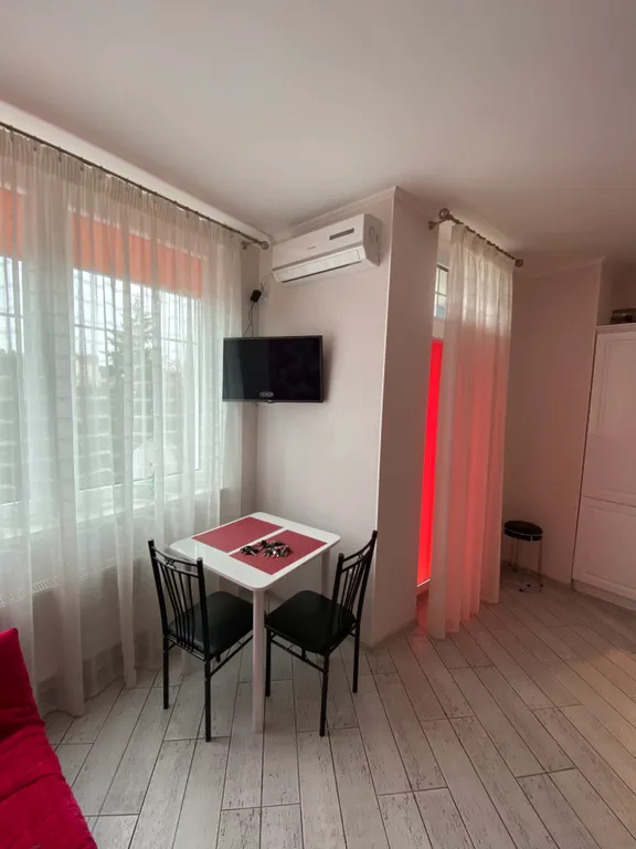 Уютная студия с видом на озеро и лес