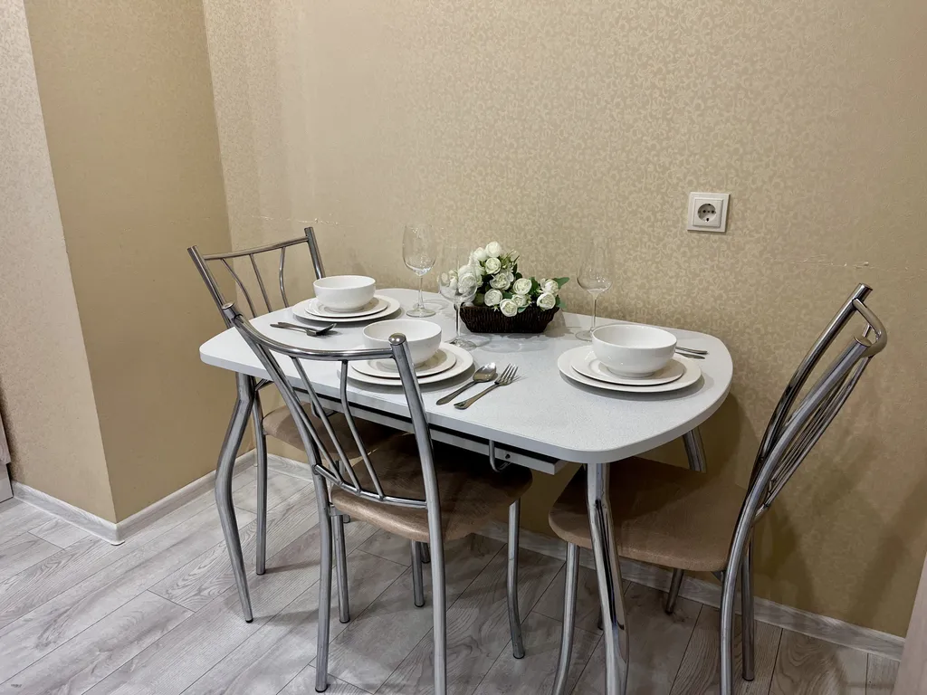 Современная квартира в новом ЖК, свежий ремонт