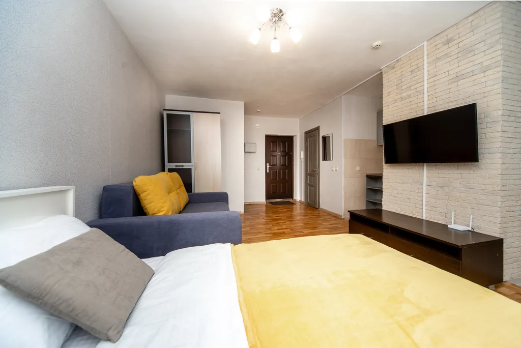 Квартира Квартира Уютная студия не далеко от ТРЦ Планета — Красноярск