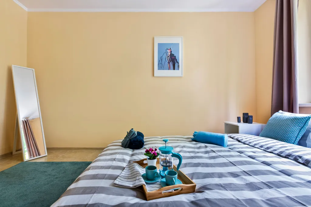 Квартира Квартира 2-room apartment 2 min walk from food mall Depo with parking — Москва