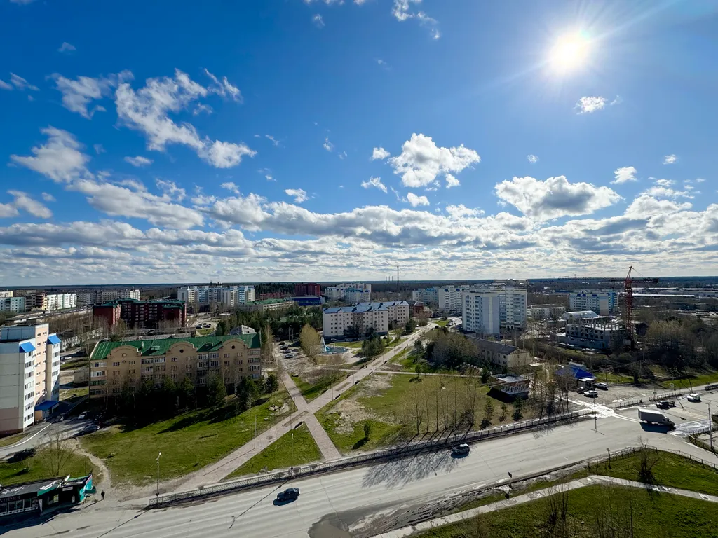 Студия со свежим ремонтом и фантастическим видом