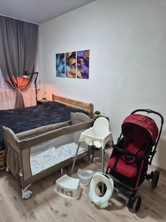 Евродвушка с панорамным видом на город