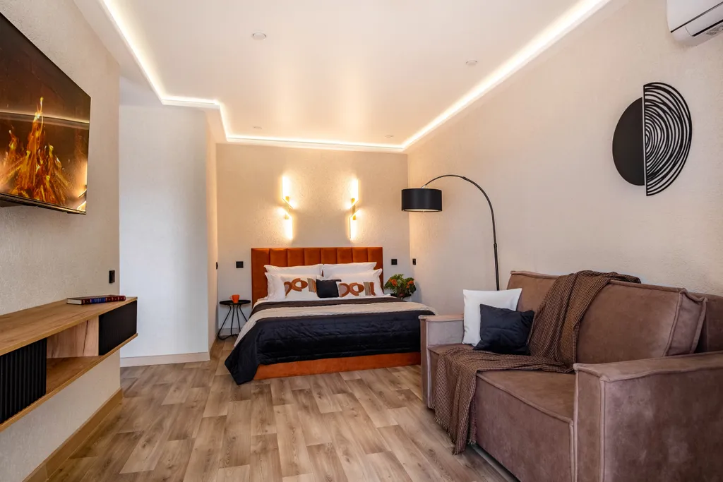 Двухкомнатные апарты с видом на горы