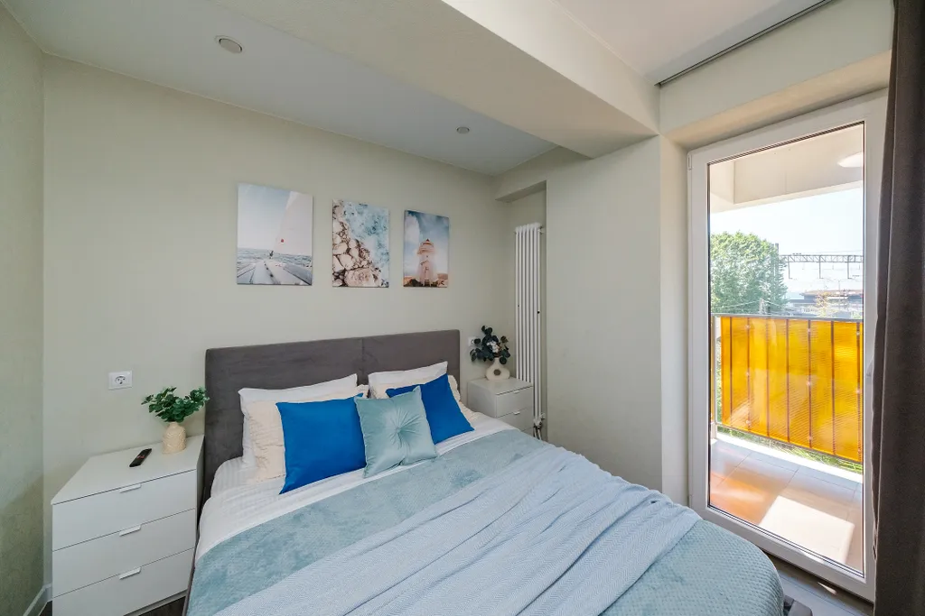 Просторная квартира на берегу моря