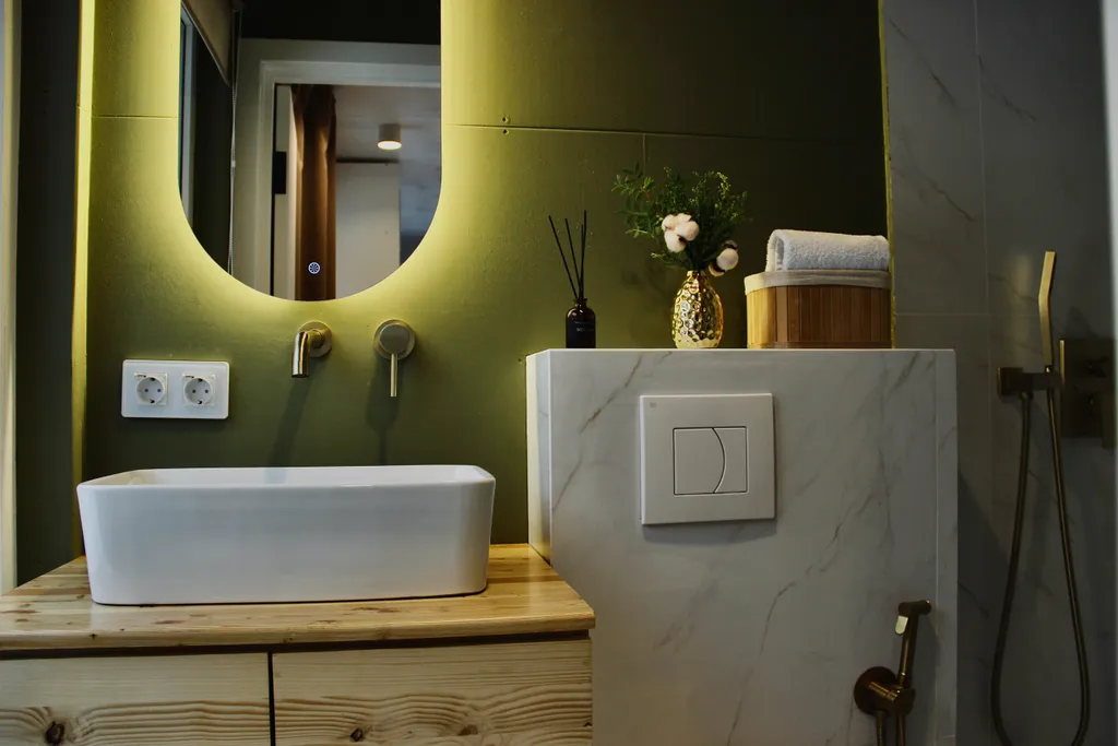 Уютный домик-студия с видом на горы