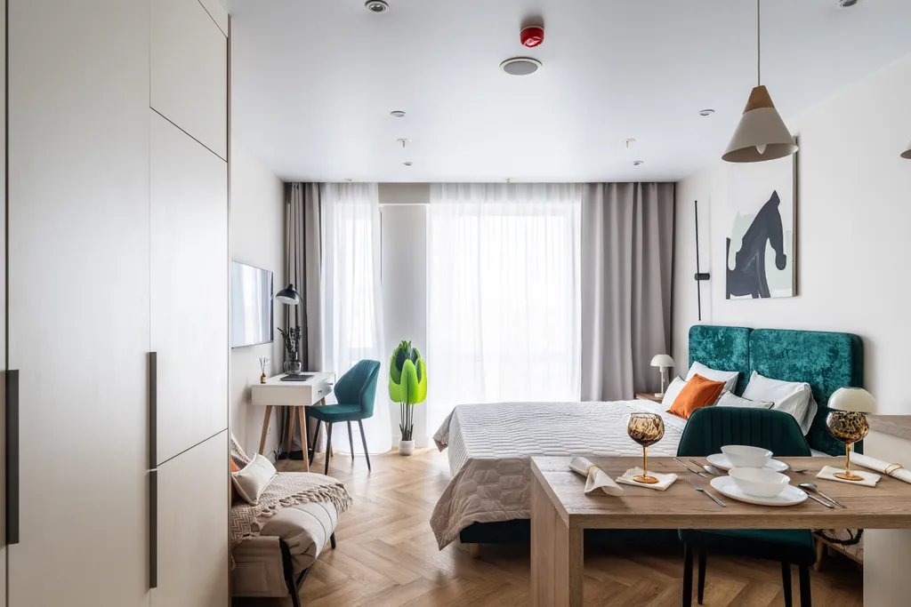 Современная студия Globus Apart в ЖК Yes Marata