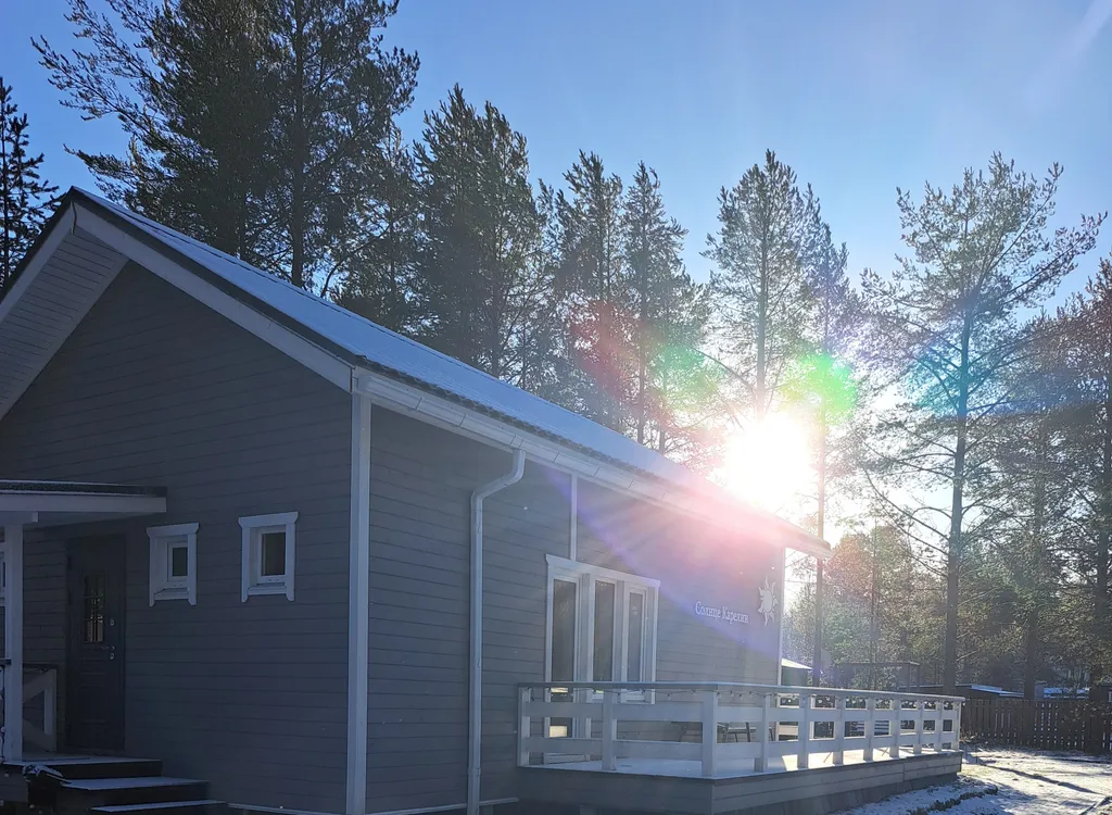 Дом солнце карелии на 5 человек с сауной