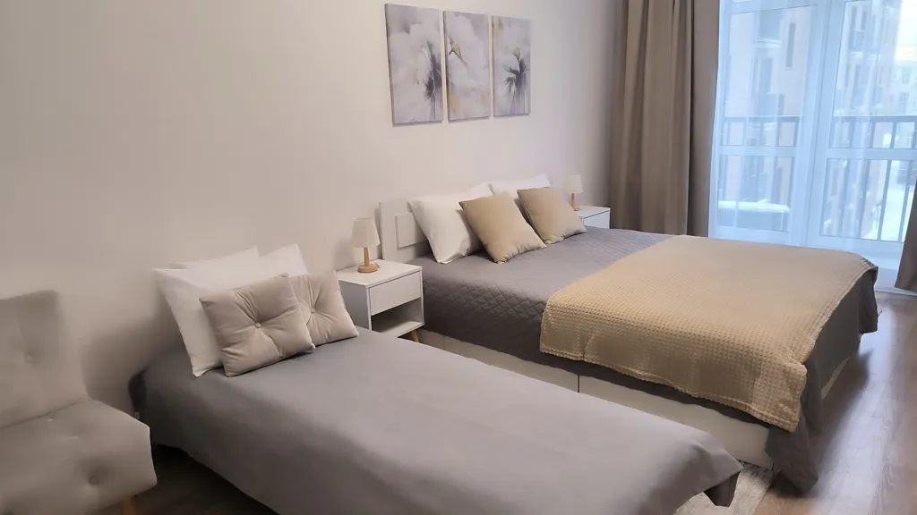 Квартира Квартира Новая уютная евродвушка в самом сердце Ярославля — Ярославль