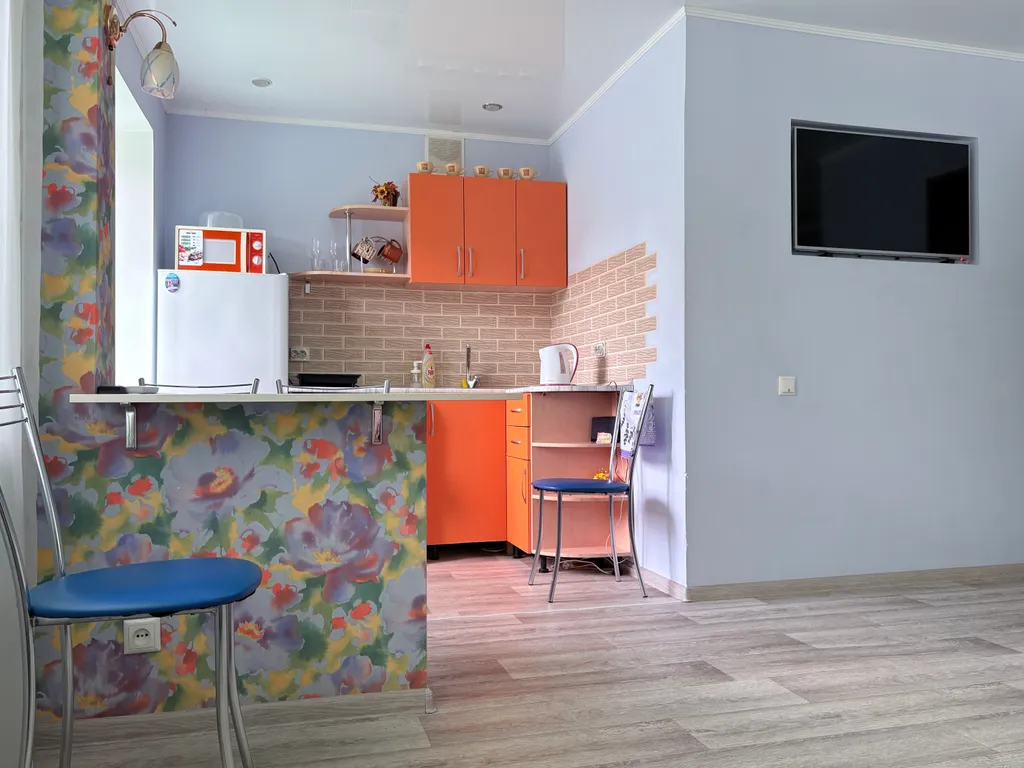 Цветочная квартира-студия в центре