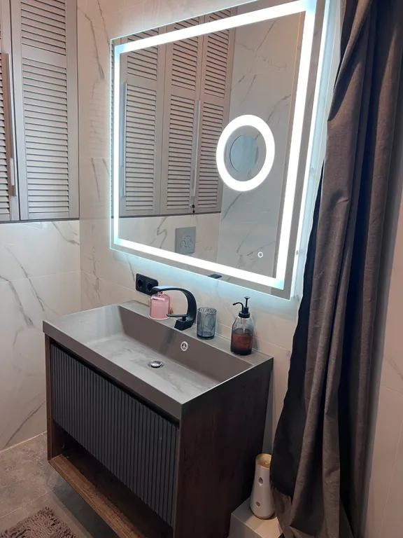 Нежная квартира с видом на город