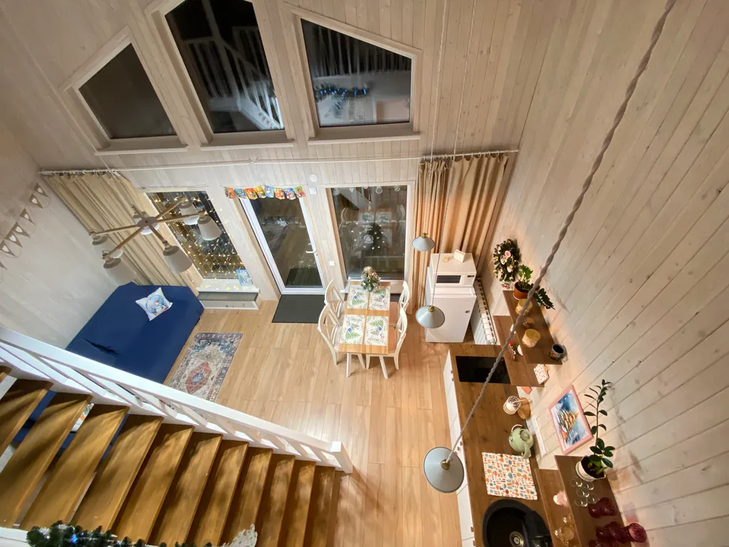 Коттедж Новый светлый теплый атмосферный барнхаус с террасой “Barny” — аренда посуточно в Солзан