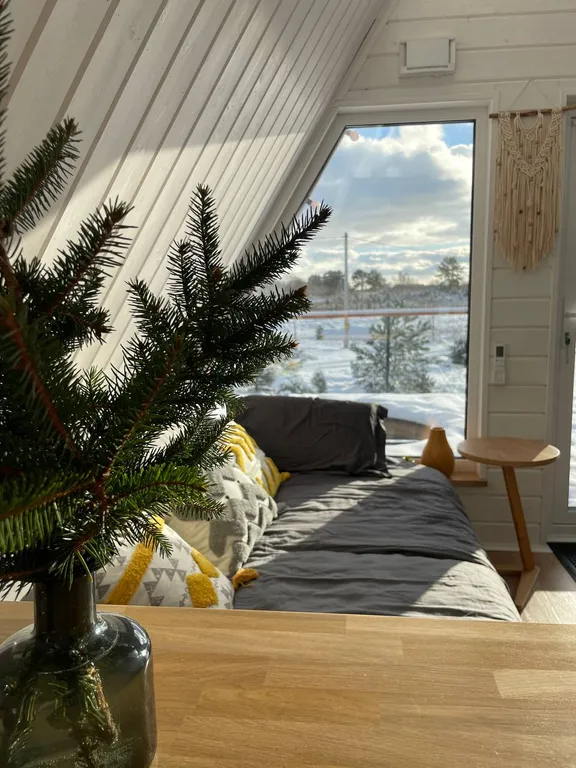 Стильный A-frame дом возле Балтийского побережья