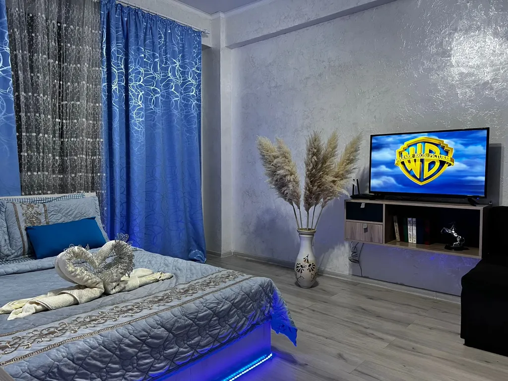 1-комнатная студия в центре города Алматы в ЖК Шолпан сити