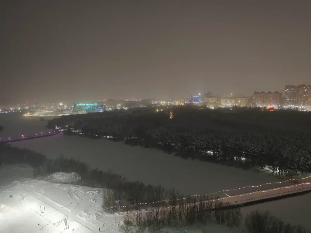 Квартира с видом на парк с 21 этажа