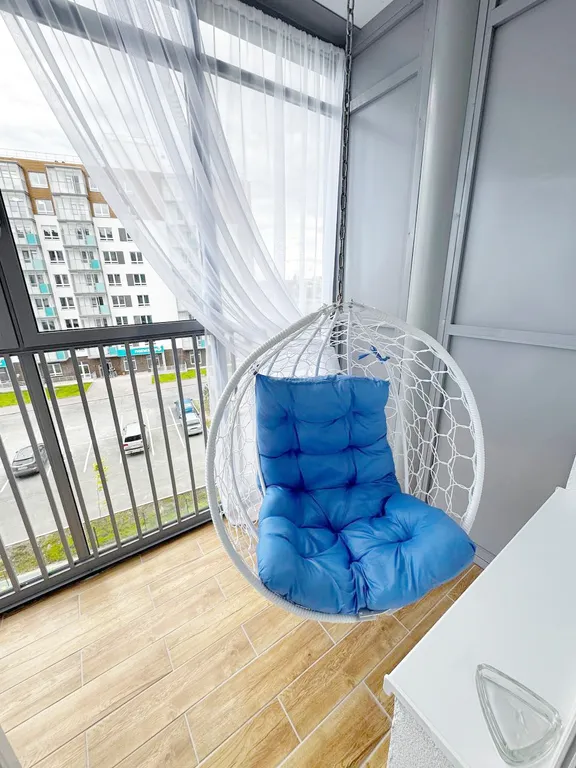 Квартира-студия с видом на Онежское озеро