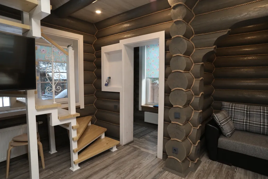 Бревенчатый коттедж