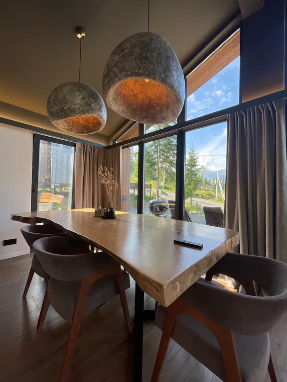 Дом SILVER с чаном на террасе