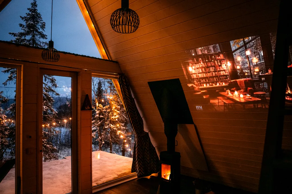 Уютный домик с сауной на берегу реки Dacha Scandi