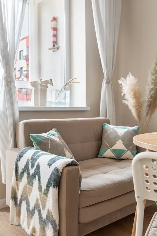 Семейная квартира "Уют как Дома" | 2–3 гостя, балкон